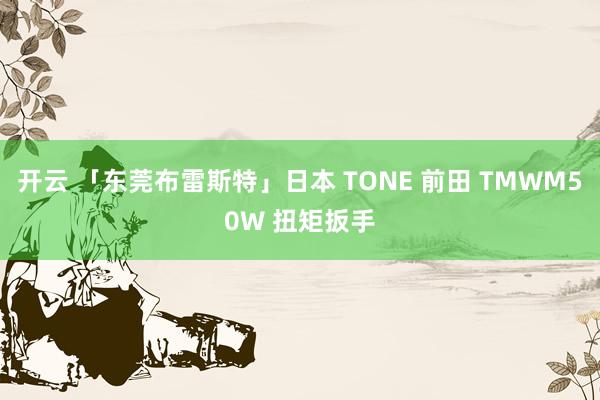 开云 「东莞布雷斯特」日本 TONE 前田 TMWM50W 扭矩扳手