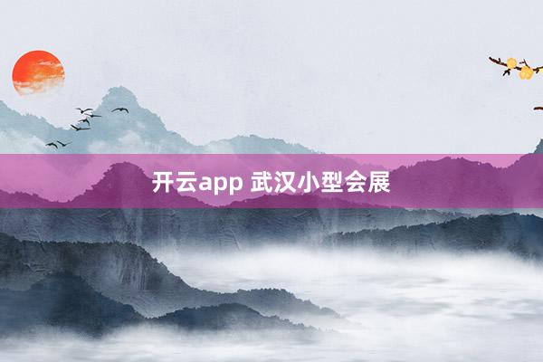 开云app 武汉小型会展